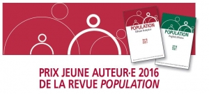 30/11/16 - Prix jeune auteur·e 2016 de la revue « Population »