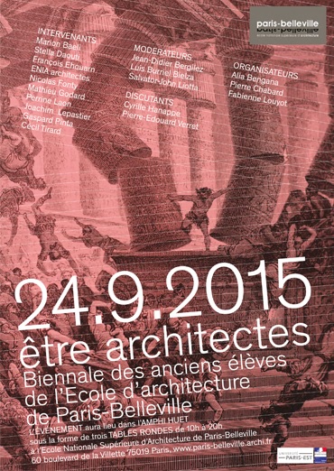24/10/15 - ENSAPB Biennale des diplômés