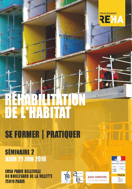 21/06/18 - Réhabilitation de l'Habitat. Se former / Pratiquer 