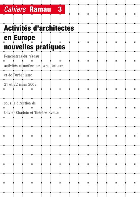 Activités d'architectes en Europe