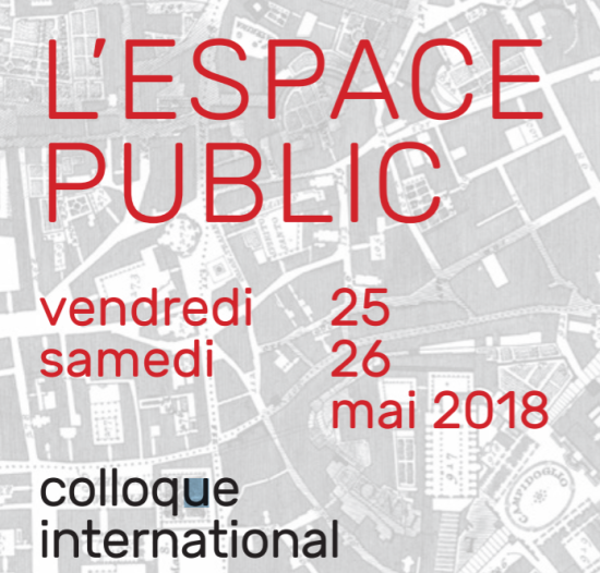 25-26/05/18 - L'espace public 