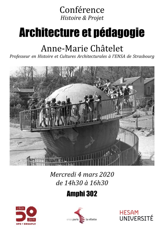 04/03/20 - Conférence "Architecture et pédagogie" 