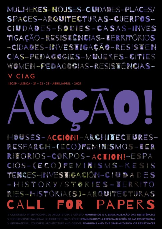 15/10/20 - Appel à communications - Colloque international "Architecture & Gender"